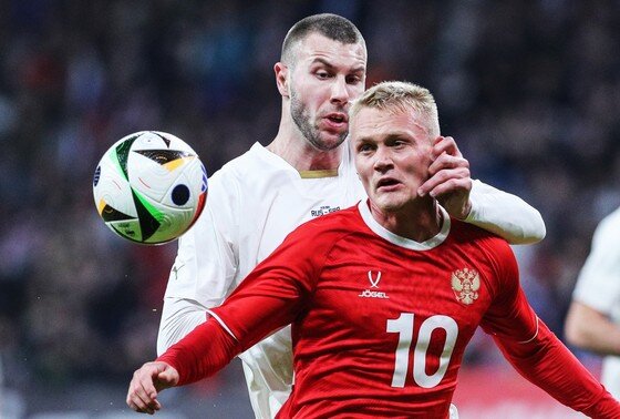    Товарищеский матч Россия — Сербия