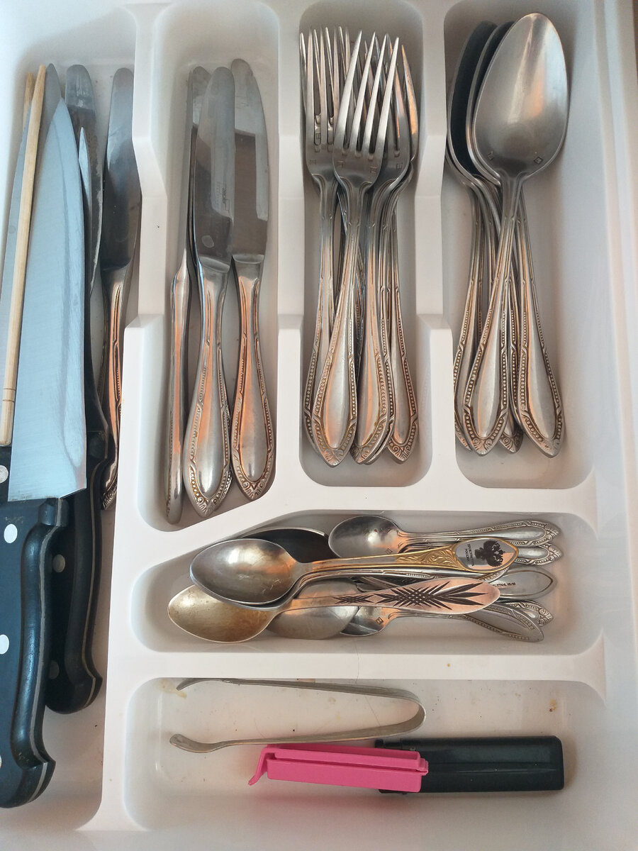 Фото автора. Мои ложки-вилки😊 