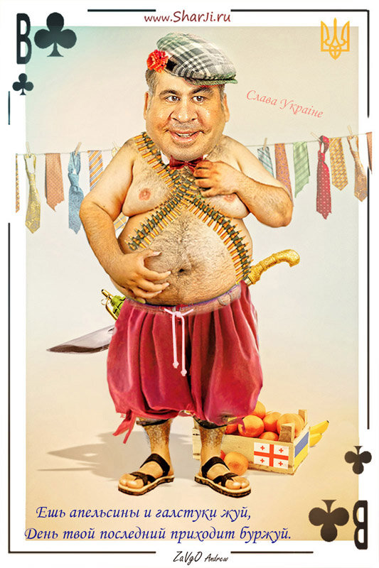 Саакашвили карикатура