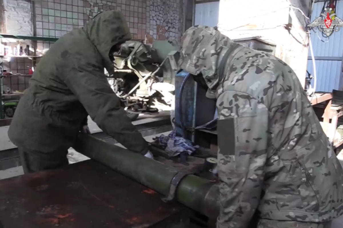    Минобороны оценило качественный ремонт техники военнослужащими из Бурятии