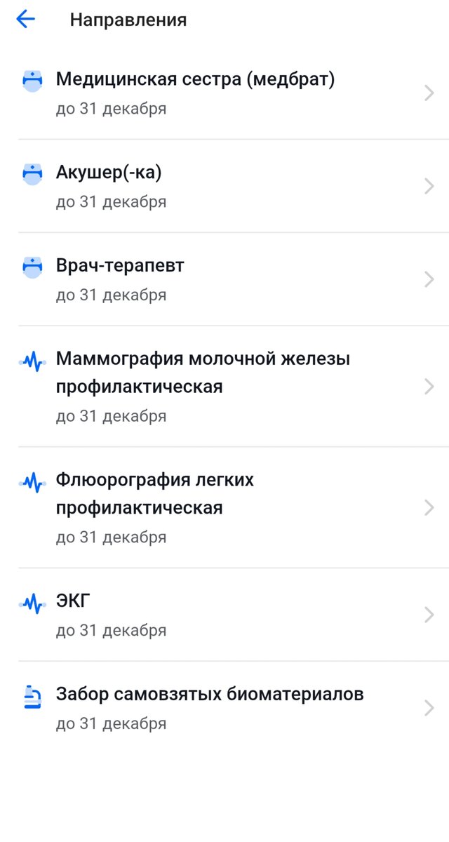 мои направления