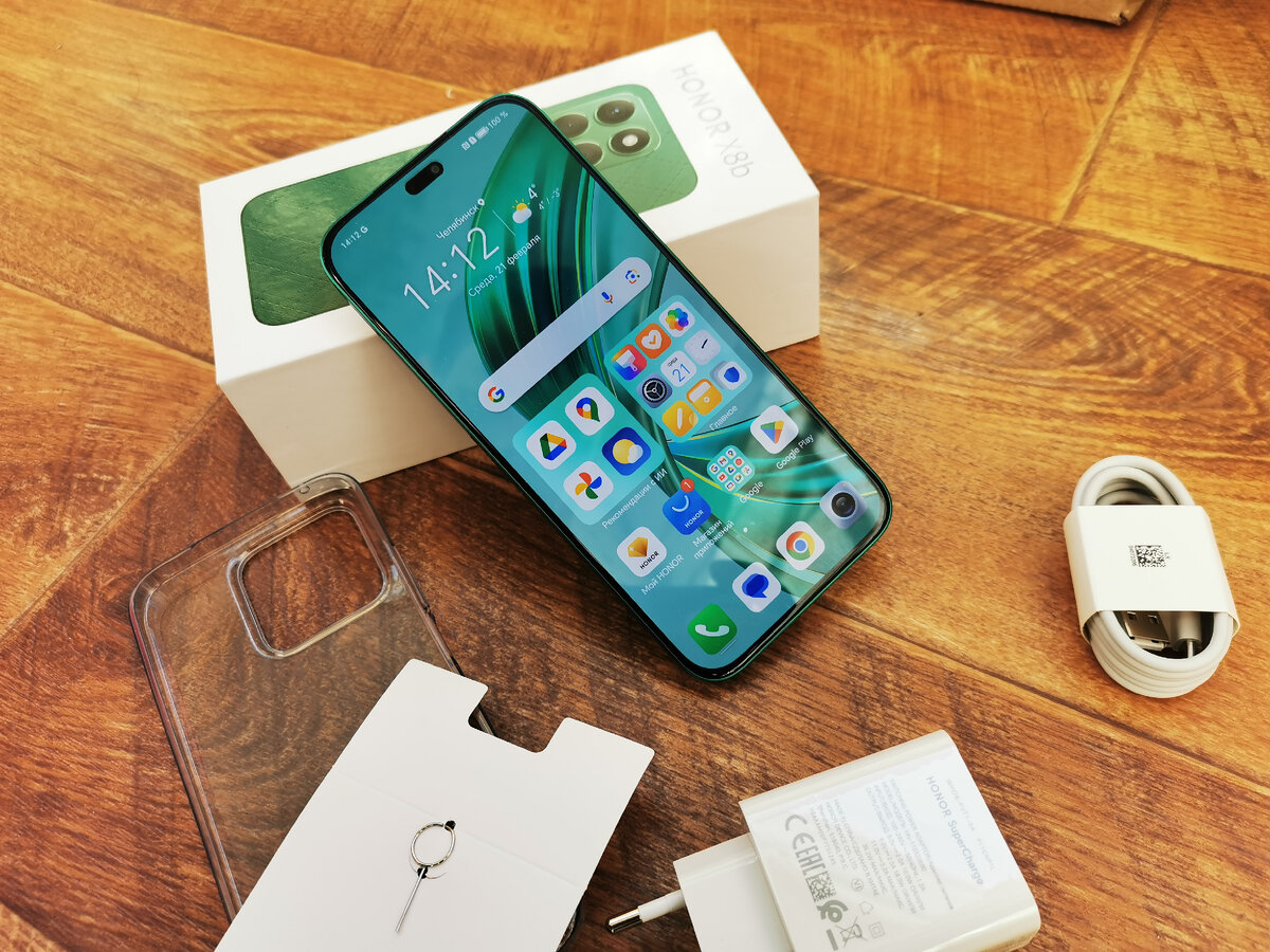 Комплектация смартфона HONOR X8b