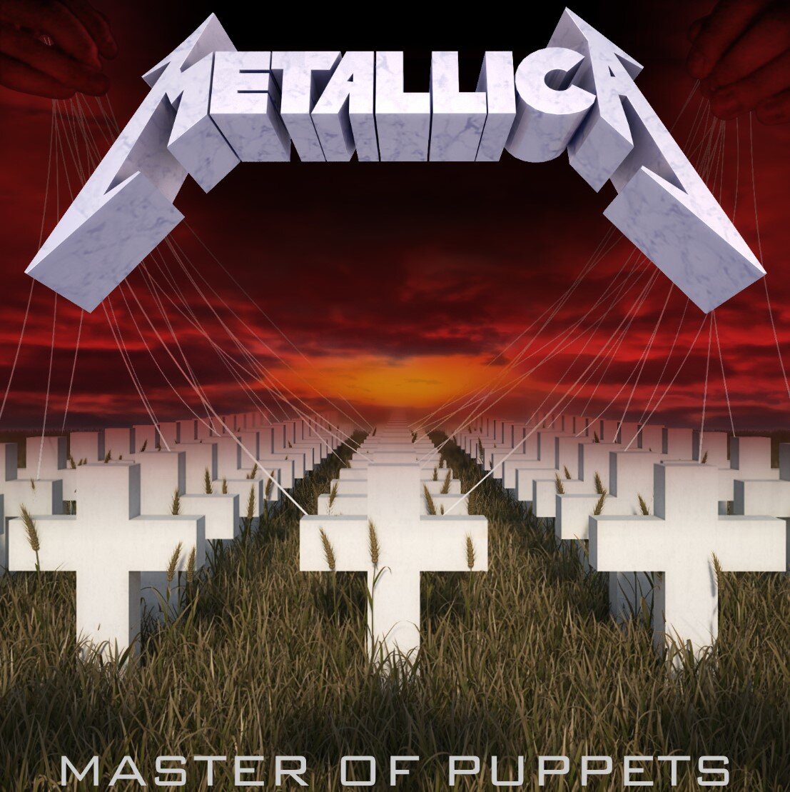 Обложка альбома Metallica - "Master Of Puppets"