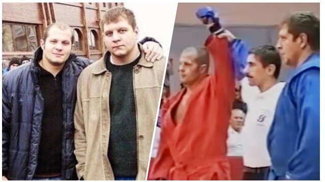 Федор и Александр Емельяненко.  Архив «СЭ»