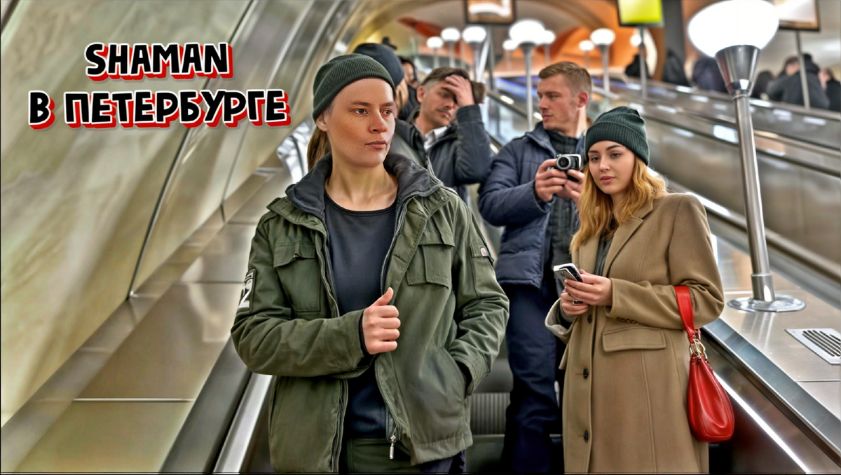 Народный певец SHAMAN: по Питеру на метро в БКЗ "Октябрьский". Минпросвещения одобрило включение в школьную программу его песен