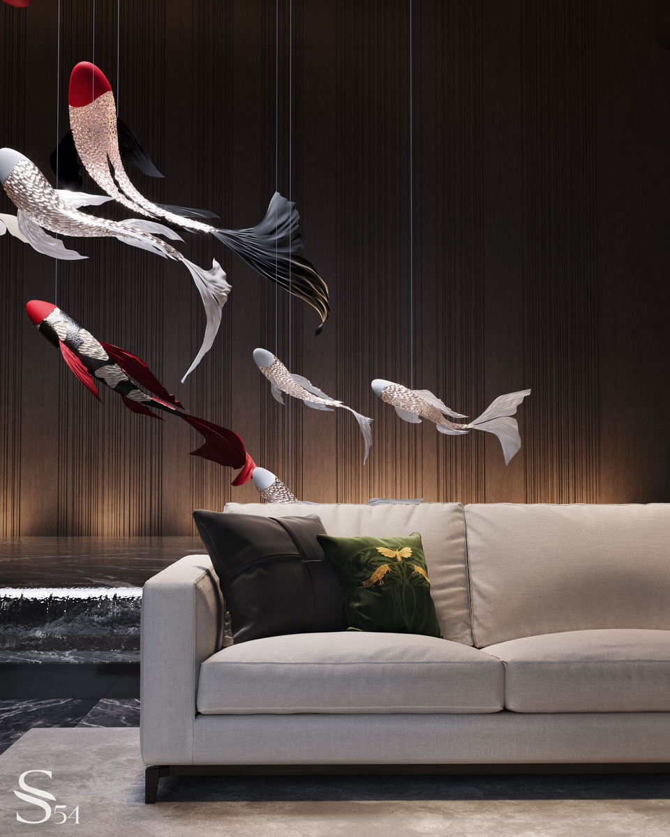 Текстильный диван Minotti