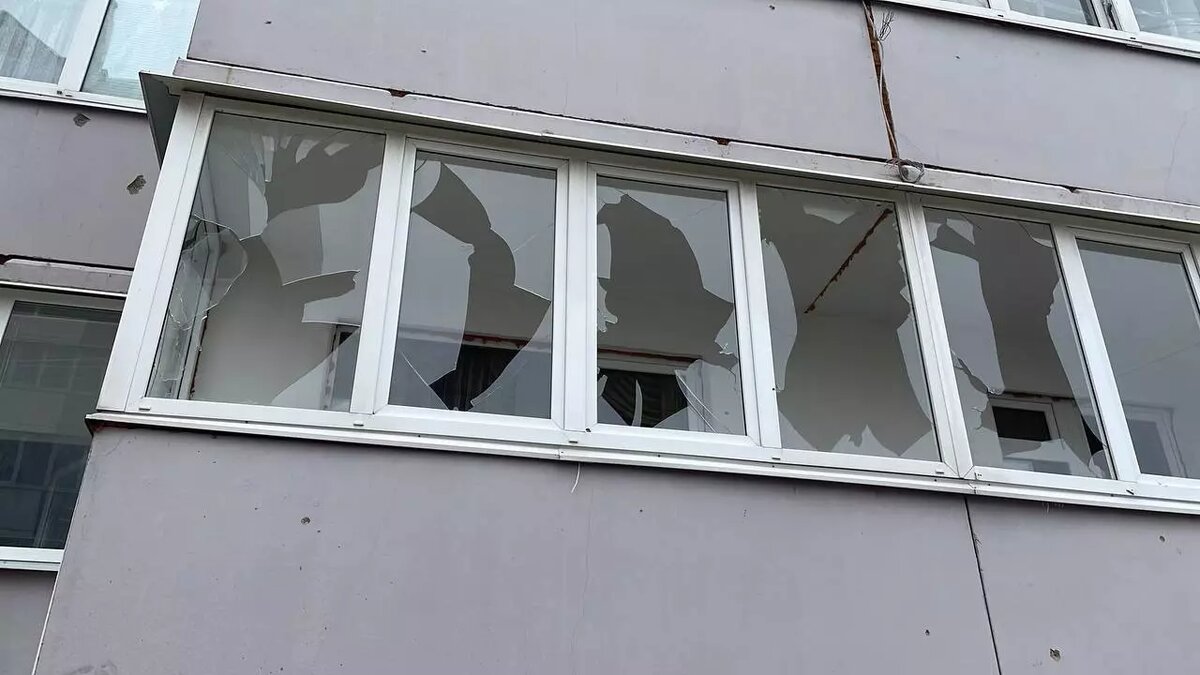 От обстрелов в Белгороде и районах области пострадали сотни домов. Фото: Вячеслав Гладков/Телеграм