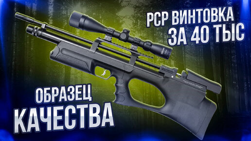 KRAL PUNCHER BREAKER 3 6.35 ПНЕВМАТИЧЕСКАЯ ВИНТОВКА PCP за 40 тыс. рублей ДЛЯ ОХОТЫ, СПОРТИВНОЙ И РАЗВЛЕКАТЕЛЬНОЙ СТРЕЛЬБЫ. ОБЗОР