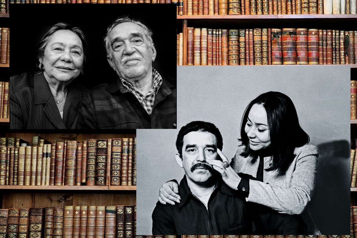 Красивая пара. Всего Маркесы прожили вместе более полувека - 55 лет!