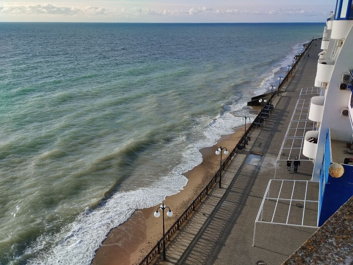 Кача. Набережная