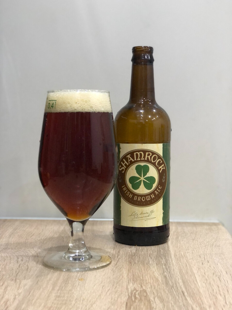 Shamrock Irish Brown Ale. Еще одно новое пиво из 