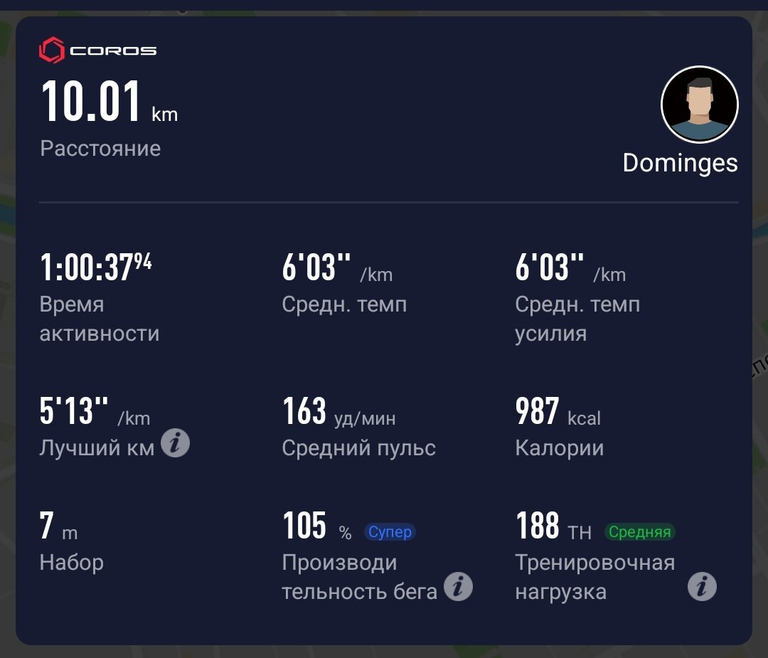 19 марта, вторник, 19:50, фартлек