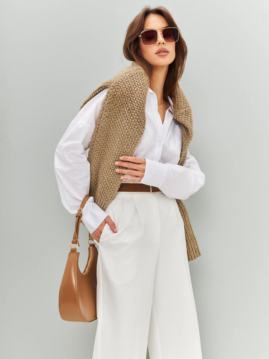 Артикул белой рубашки на WB 33998099