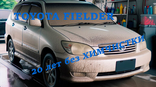 20 лет без химчистки! Toyota Fielder