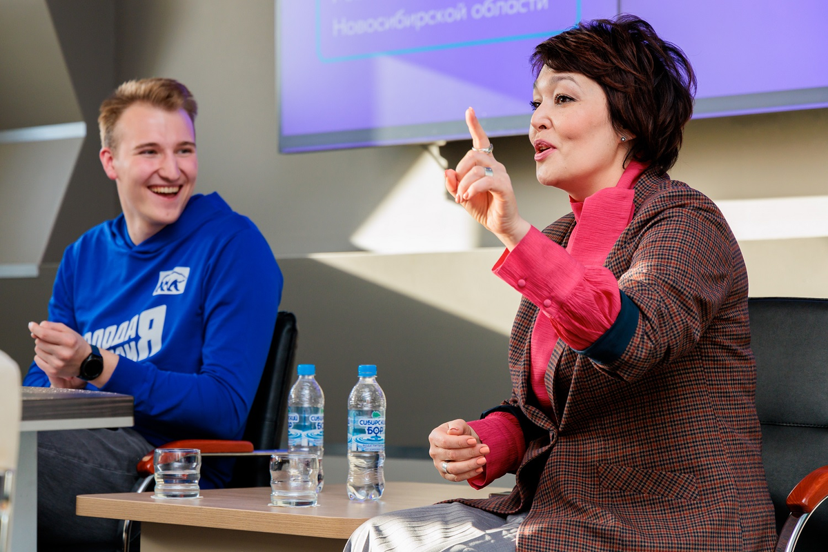 Министр образования НСО Мария Наильевна Жафярова