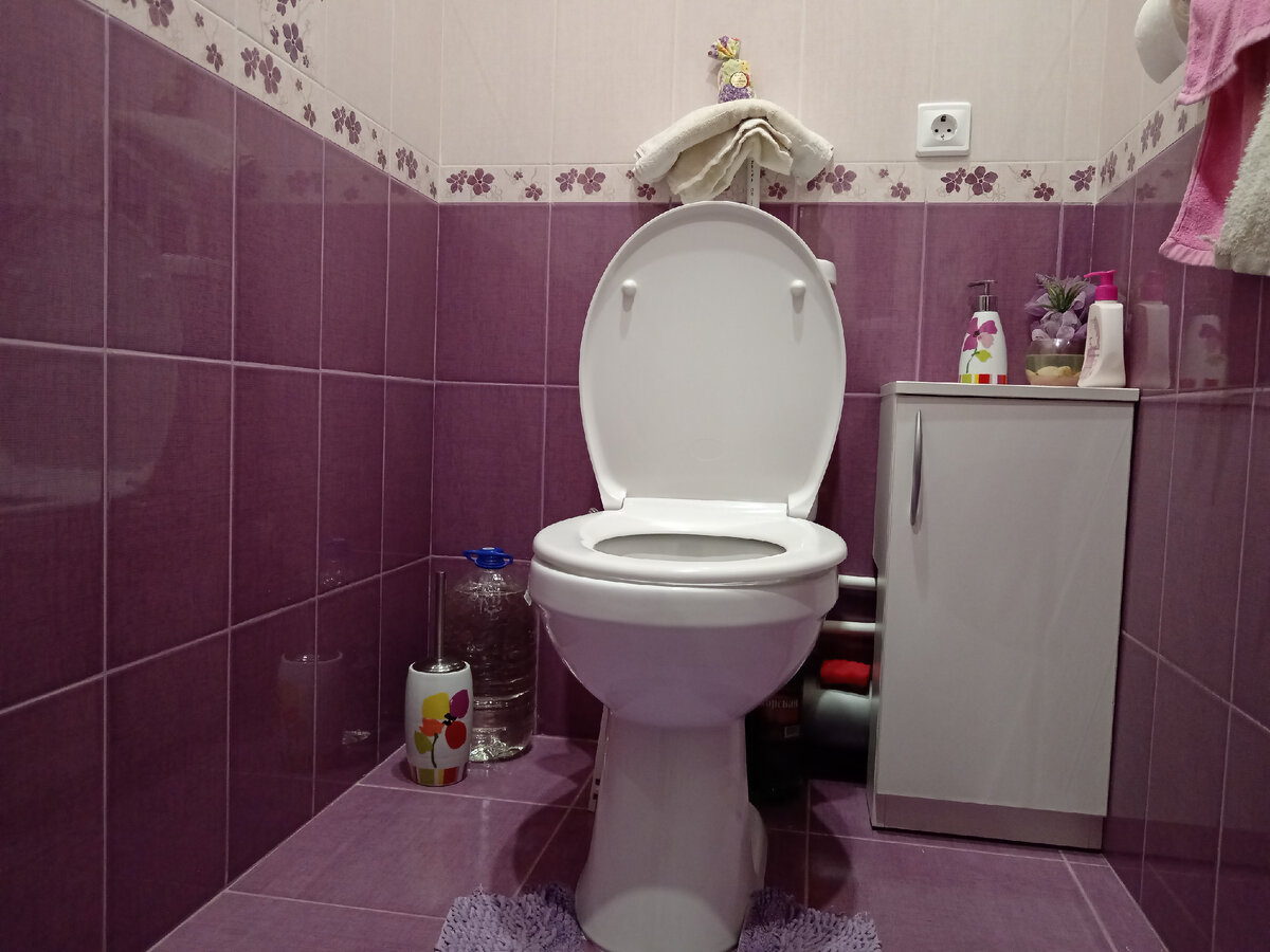 Мой туалет. Фото автора. 