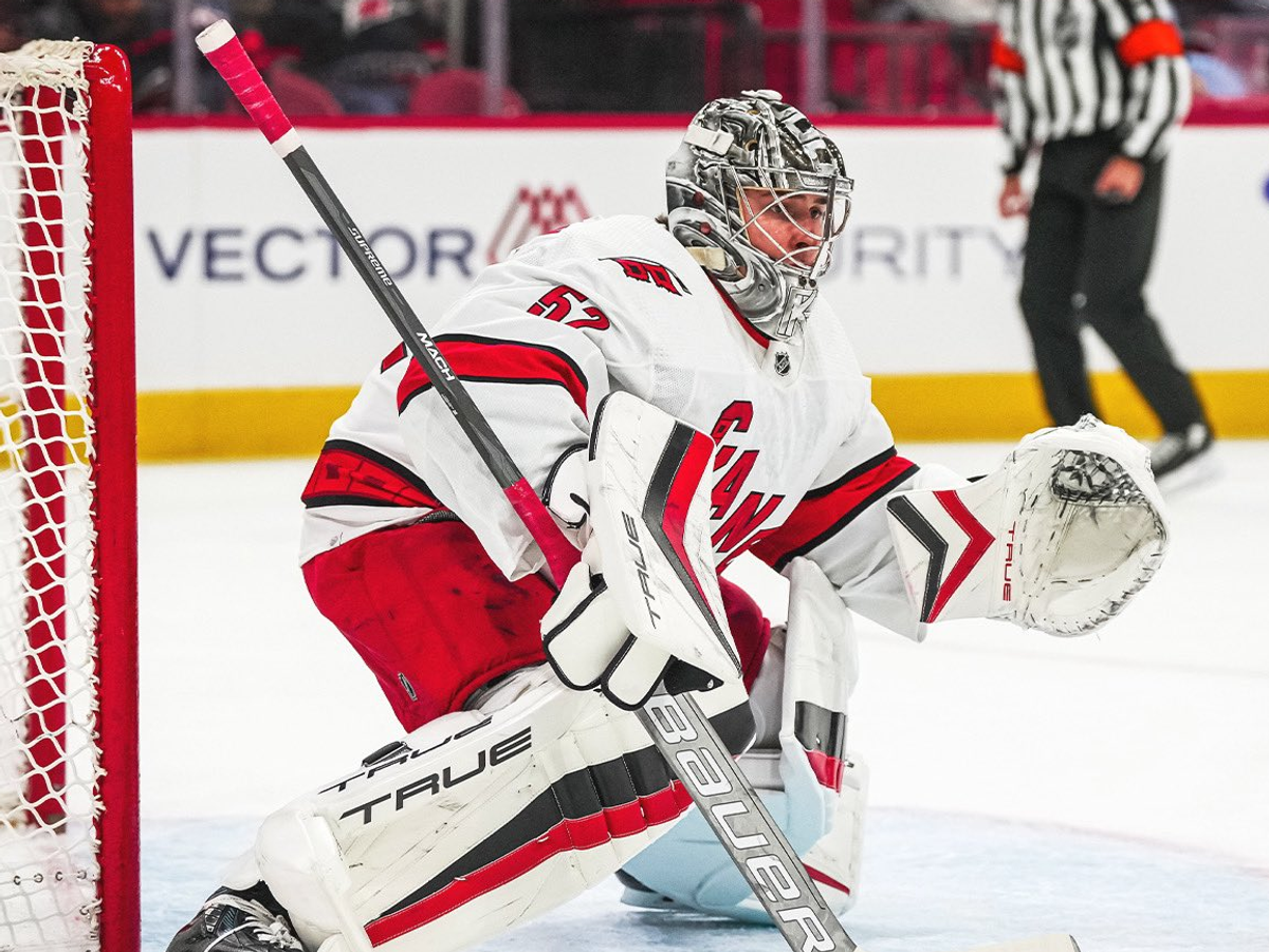    Вратарь "Каролины" Петр Кочетков© Фото : Пресс-служба "Каролины"