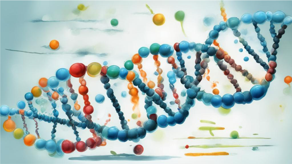 ДНК, сгенерировано нейросетью