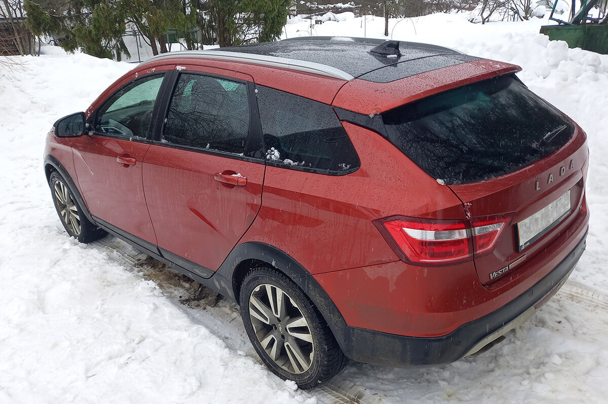 Машину подарил отец, он же ее и обслуживает»: отзыв владельца Lada Vesta  Cross | 5 Колесо | Дзен