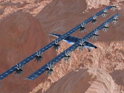    NASA показало концепт «вертикального» самолёта для Марса [ВИДЕО]