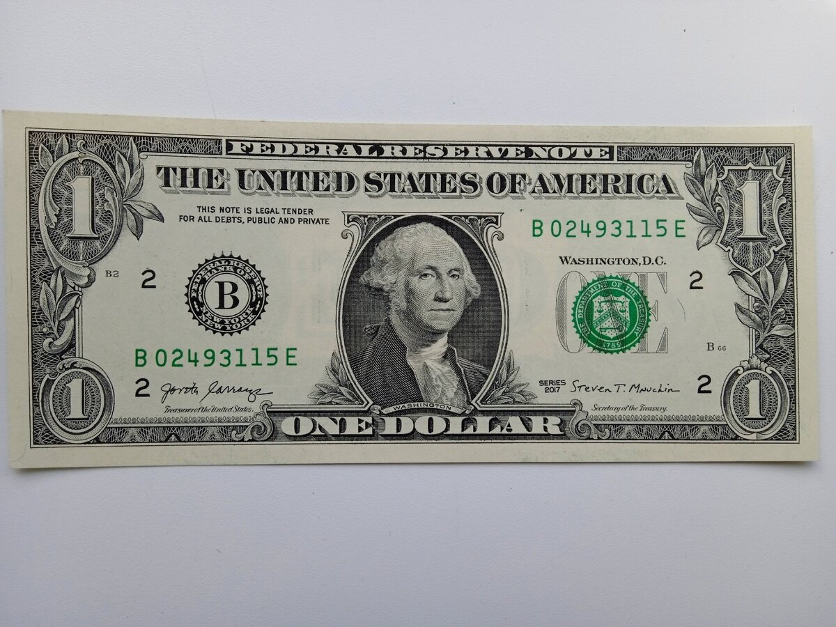 Лицевая сторона банкноты