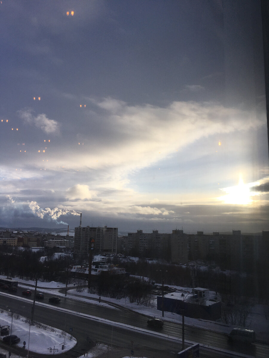 Вид на город