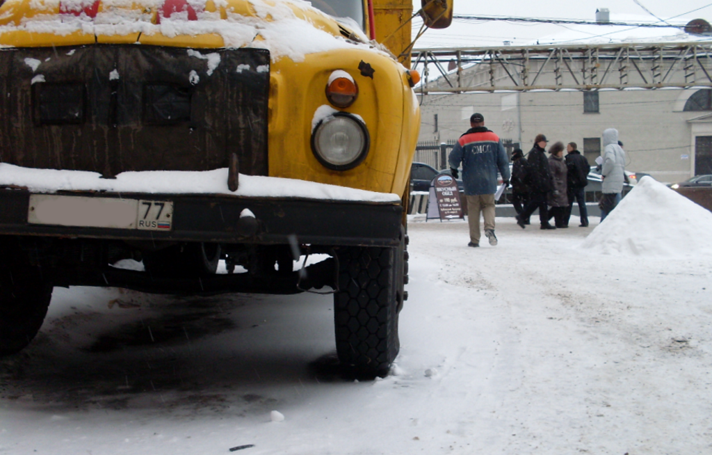 Ремонтный фургон на базе ЗИЛа. Фото автора 