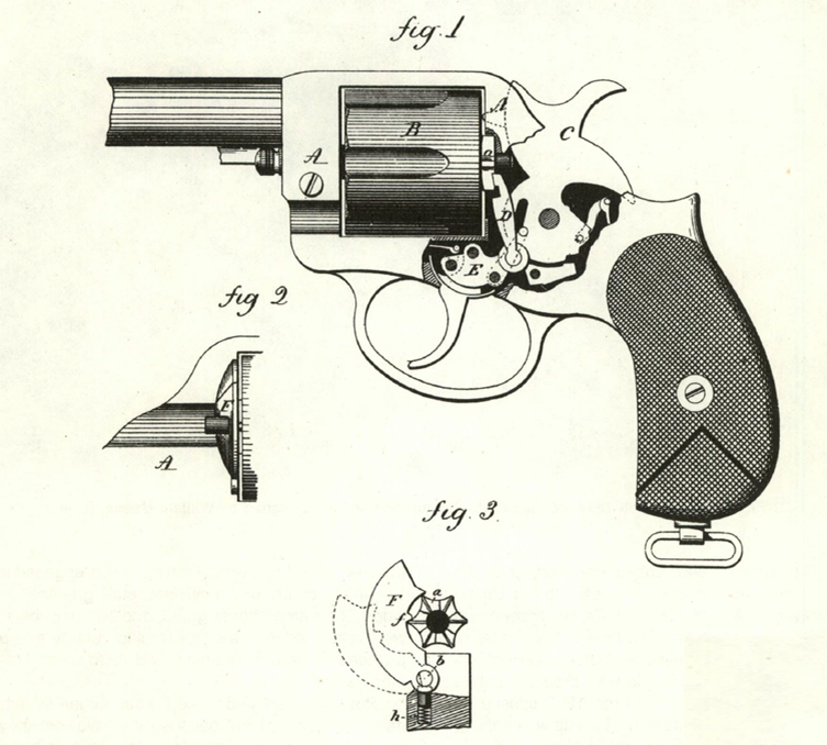 Из патента У.Мейсона на Colt М1878