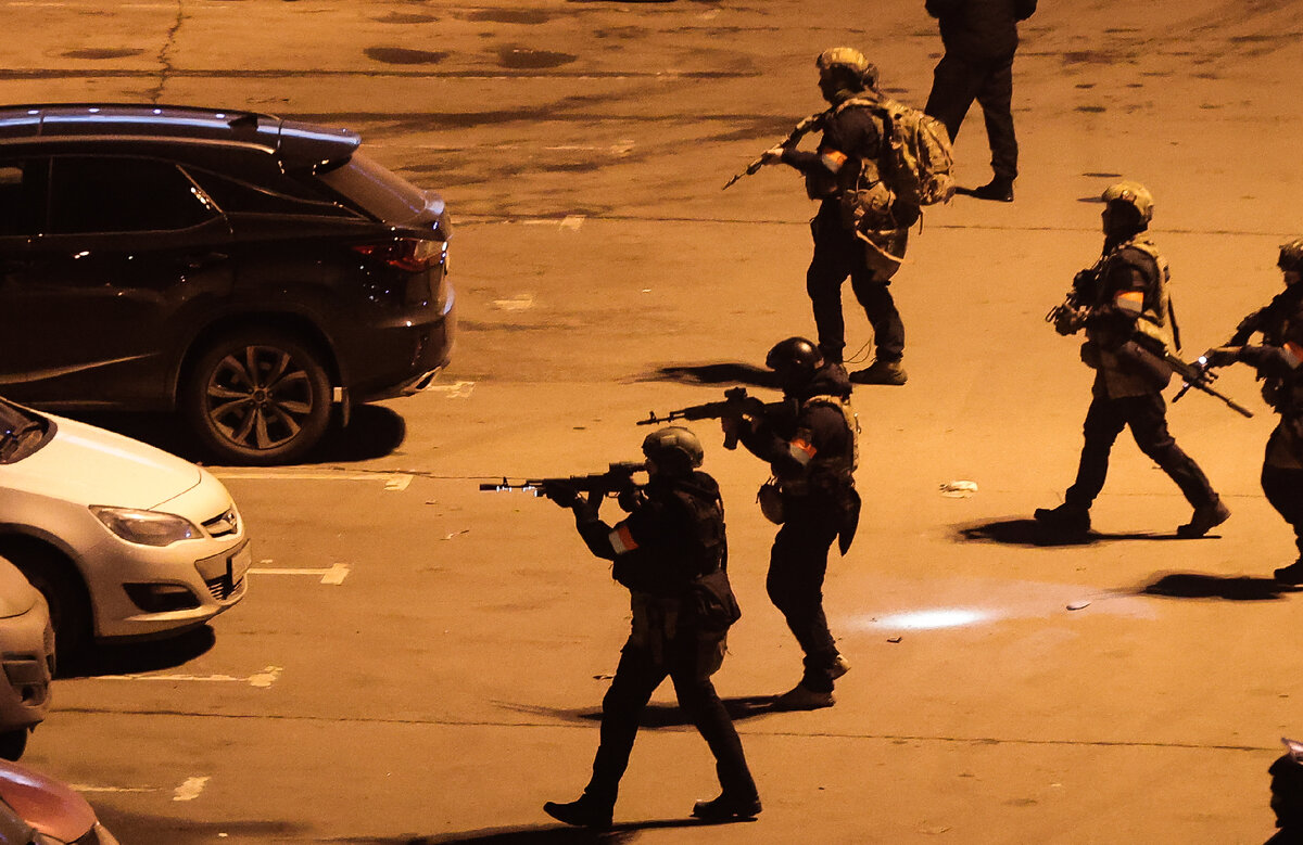 Теракт в Подмосковье случился вечером 22 марта. Фото: Dmitry Golubovich/Global Look Press