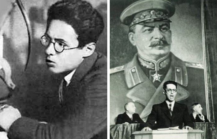 Юрий Левитан в юности