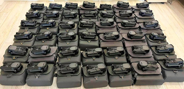 DJI Mavic – самые массовые гражданские квадрокоптеры, применяемые в зоне СВО для разведки и сбросов (фото из открытых источников)