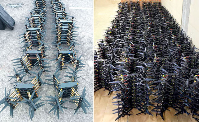 Подготовленные основы FPV-дронов для очистки исконных Русских земель от выРуси. Любо! (фото из открытых источников)