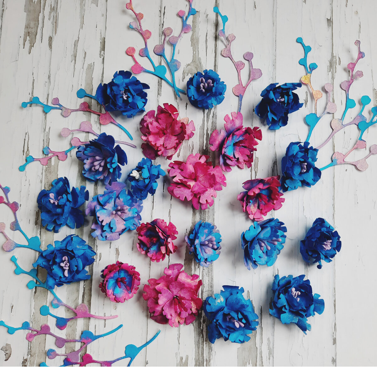 #скрапбукинг, #цветы, #ручная работа,#пионы