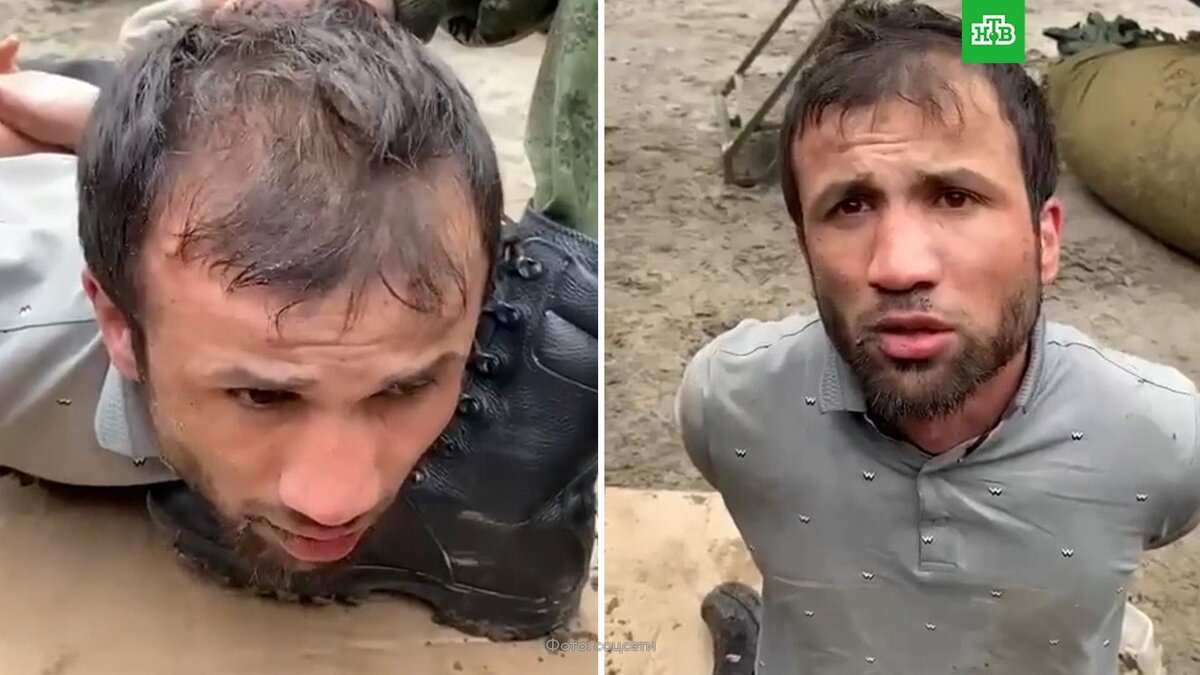    Видео допроса первого задержанного после теракта в «Крокусе»