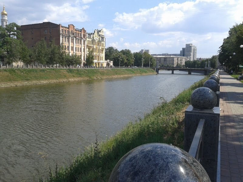 Харьков, набережная Лопани. Фото из архива автора 