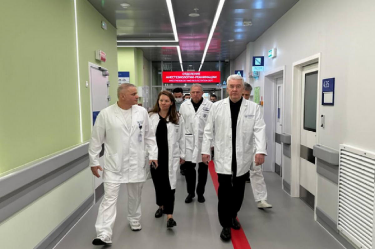    Сергей Собянин посетил пострадавших в «Крокусе» в больнице имени Боткина