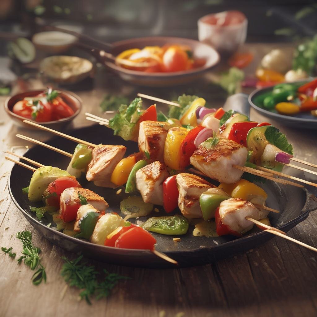 Куриный шашлык