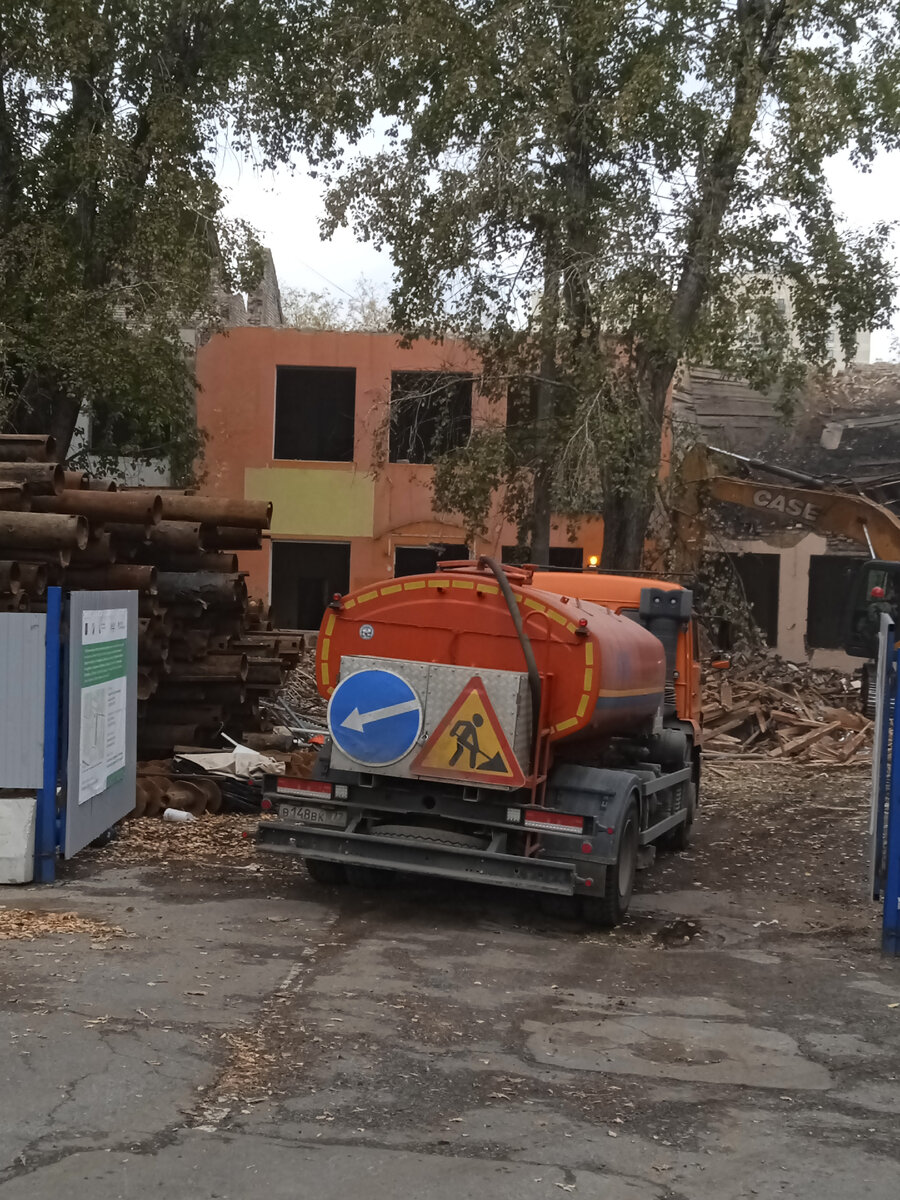 Снос старых домов в Москве. Фото автора