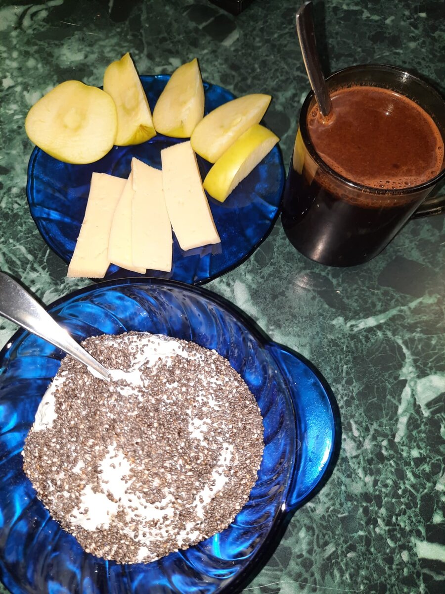 Завтрак. Фото автора.