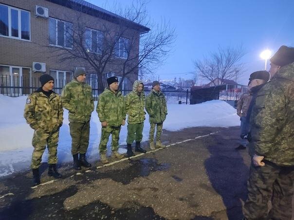    Казаки-добровольцы из Сорочинского района отправились на фронт для пополнения БАРС-6 Марина Шарт