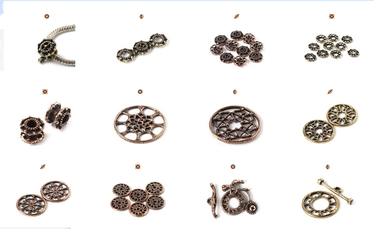 Фурнитура в стиле стимпанк