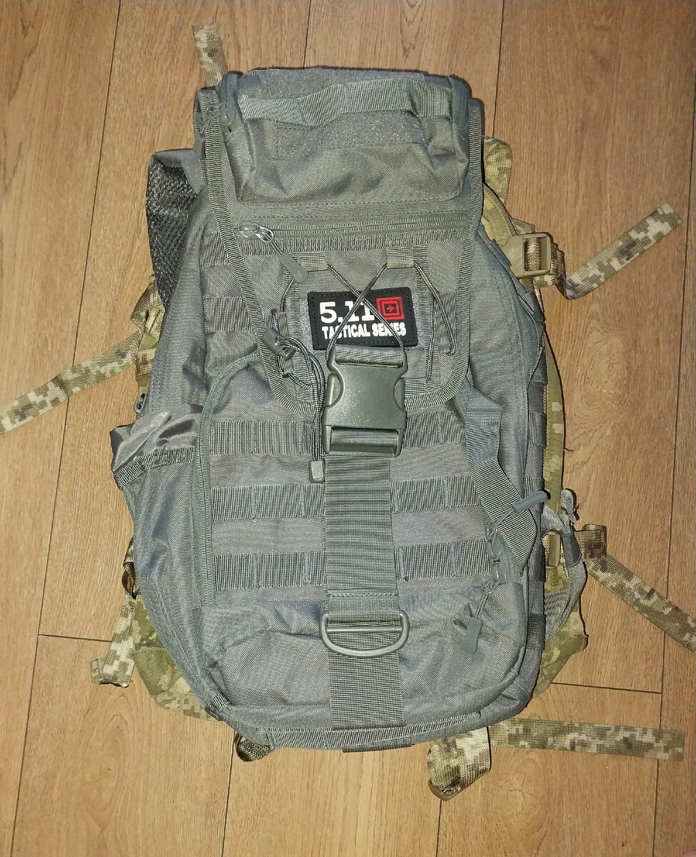 Для сравнения размеров рюкзак из предыдущей статьи.