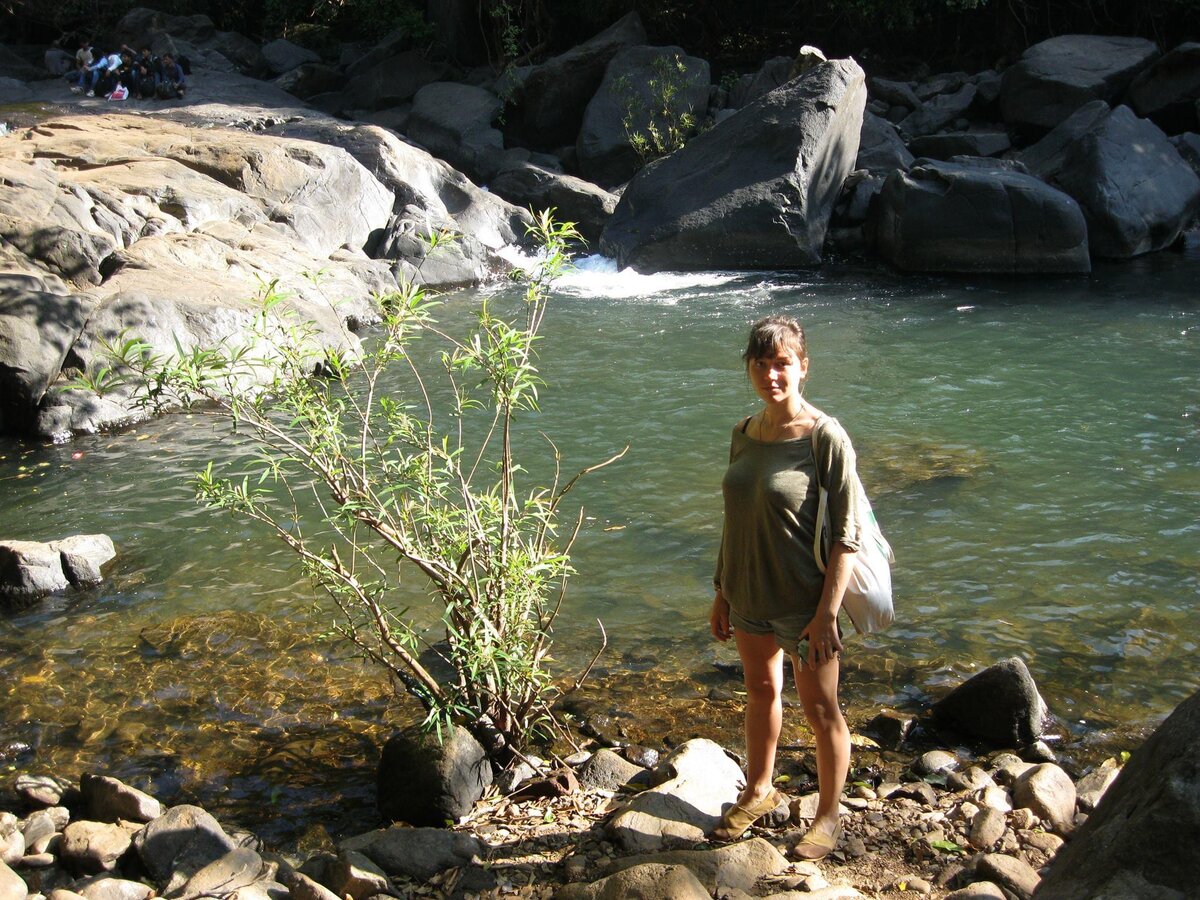 Гоа, декабрь 2013 г. Водопад