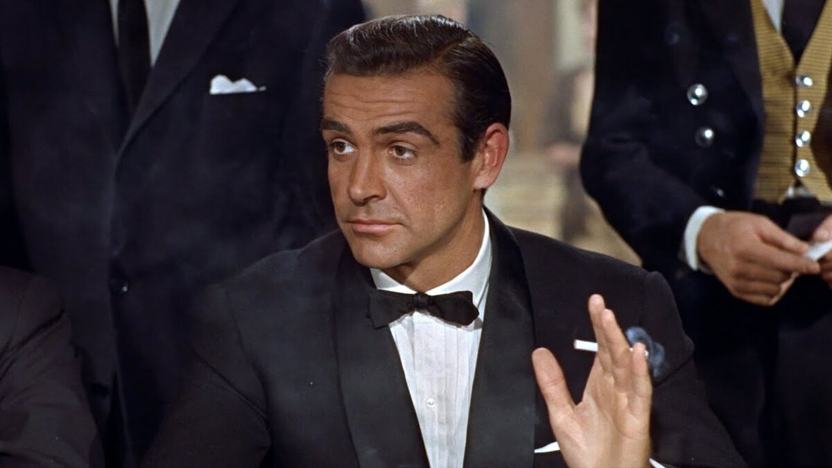 Шон Коннери в фильме «Доктор Ноу» 1962 г.