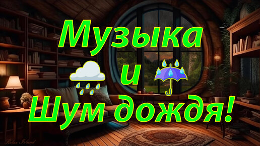 ☔️ ШУМ ДОЖДЯ и КРАСИВАЯ МУЗЫКА ДЛЯ МЕДИТАЦИИ 🎵 Расслабляющая музыка для сна ✨ Звуки природы и музыка для релаксации