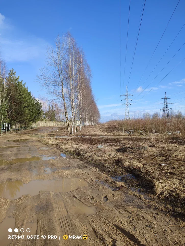 Дорога до гаража. 