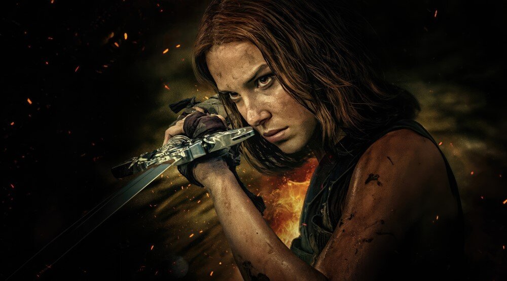 Кадр фильма Дева и дракон 2024 года. В главной роли Милли Бобби Браун, режиссер: Хуан Карлос Фреснадильо. Источник: google\картинки