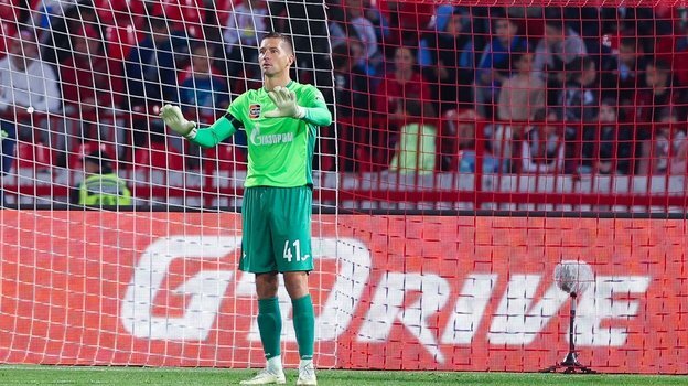    Михаил Кержаков в матче против «Црвены Звезды».Анна Мейер / ФК «Зенит»