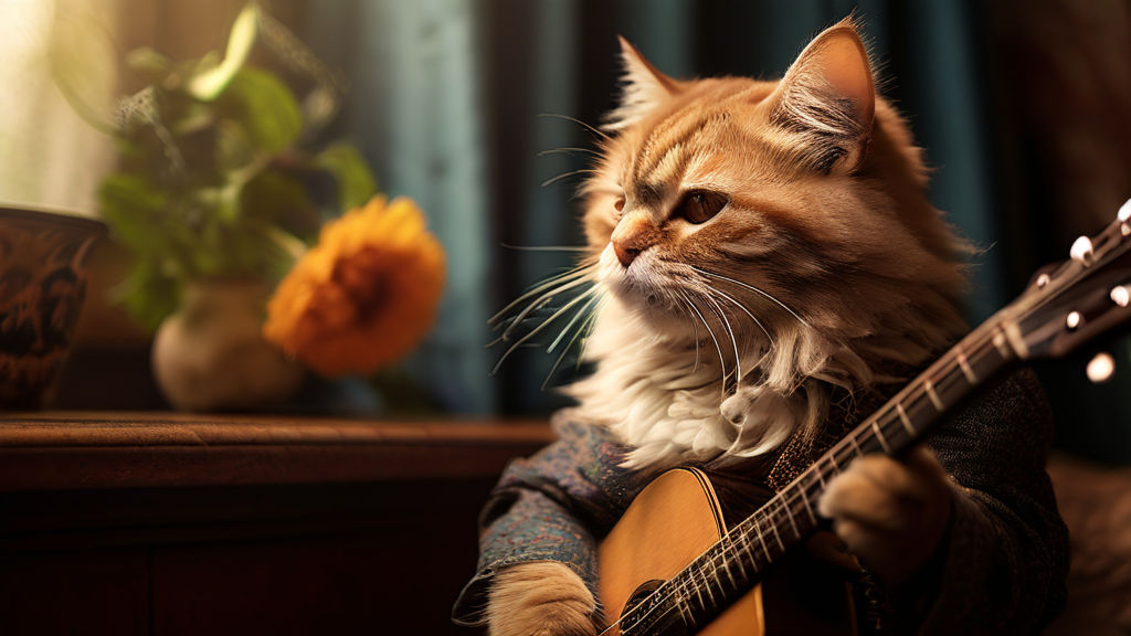 Кот-музыкант