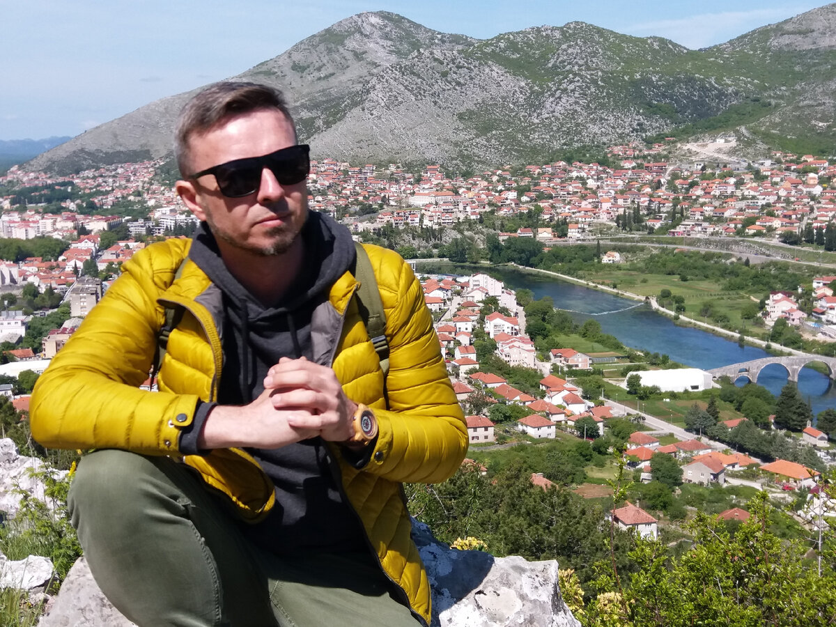 Агроном Алексей Володихин где-то на Балканах. Фото: Денис Кунев